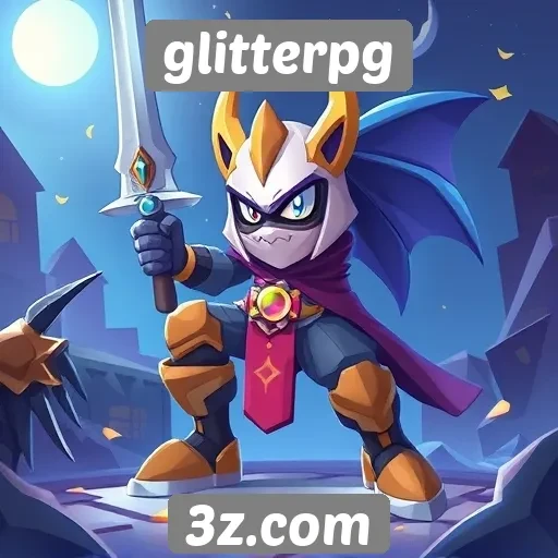 Recursos inovadores disponíveis em glitterpg